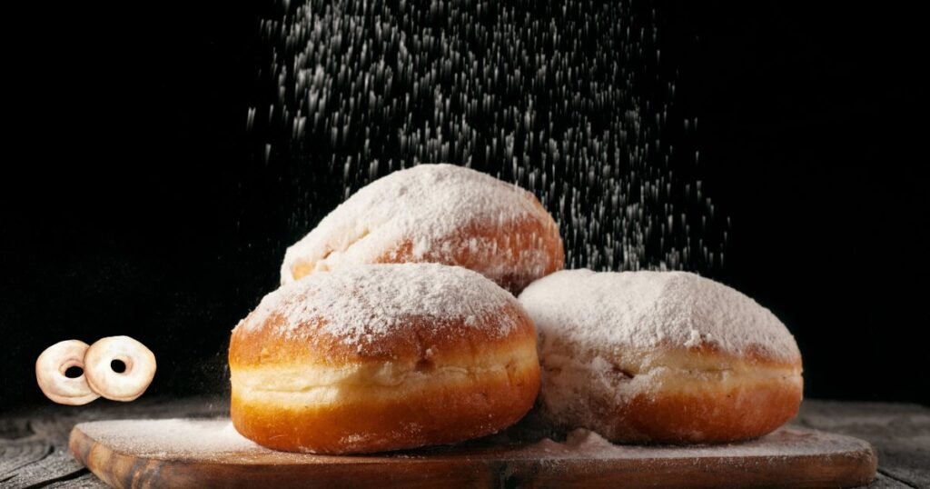 Powdered Sugar Donuts